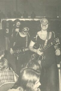 Rudy Baker & the Vegetables as Rudy the Goldfish & the Frogmen - 1971 - Newark High School